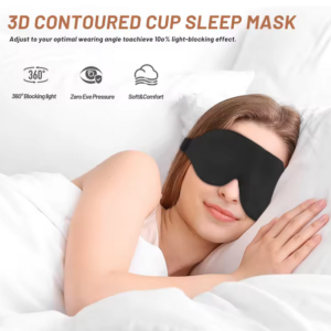 MDF prabangi miego kaukė akims + kištukai